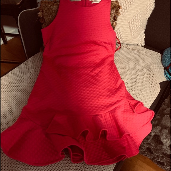 Eliza J ruffled bottom dress